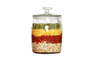 素材-日用百货行业素材(4)-五谷杂粮储存罐